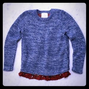 Hanna Andersson ruffled sweater